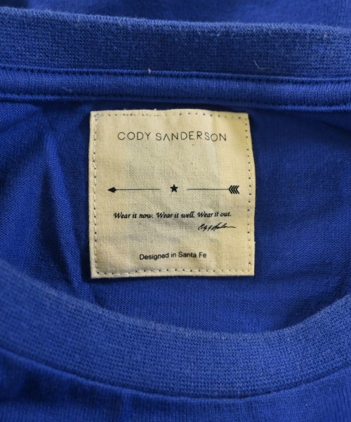 CODY SANDERSON（コディサンダーソン）Tシャツ・カットソー 青 サイズ:L メンズ/2200683104363