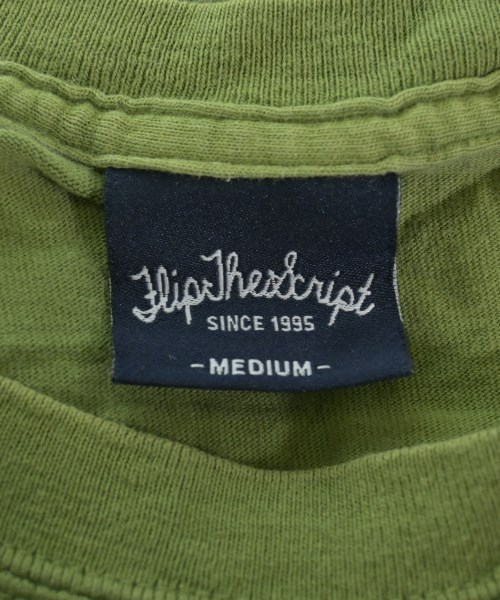 FLIP THE SCRIPT（フリップザスクリプト）Tシャツ・カットソー カーキ サイズ:M メンズ/2200646993164