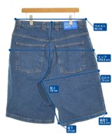 POLAR SKATE（ポーラースケート）ショートパンツ 青 サイズ:L メンズ/2200640544652