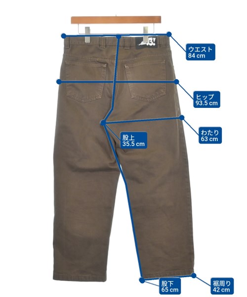 POLAR SKATE（ポーラースケート）チノパン 茶 サイズ:30(M位) メンズ/2200620169035