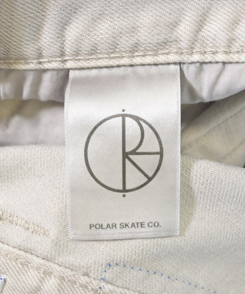 POLAR SKATE（ポーラースケート）デニムパンツ 白 サイズ:M メンズ/2200606583138
