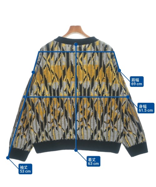 POLAR SKATE（ポーラースケート）ニット・セーター グレー サイズ:XL メンズ/2200646152110