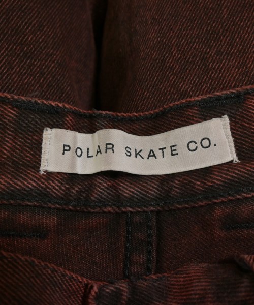 POLAR SKATE（ポーラースケート）デニムパンツ 赤 サイズ:S メンズ/2200649879359