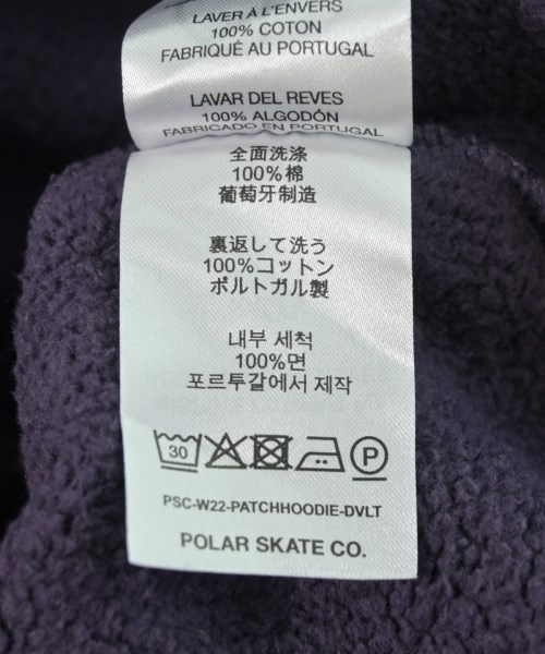 POLAR SKATE（ポーラースケート）パーカー 紫 サイズ:L メンズ/2200724860036
