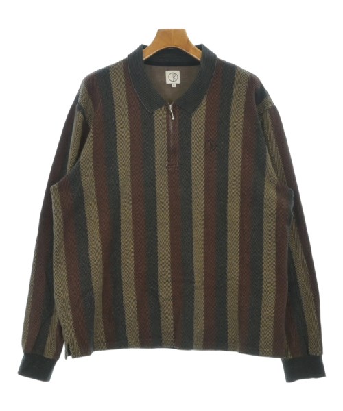POLAR SKATE(ポーラースケート)ポロシャツ 茶 サイズ:XL/2200687065042