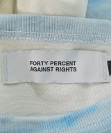 FORTY PERCENT AGAINST RIGHTS（フォーティーパーセントアゲインストライツ）Tシャツ・カットソー 白 サイズ:M メンズ/2200557672073