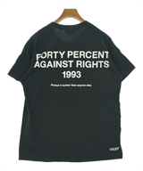 FORTY PERCENT AGAINST RIGHTS（フォーティーパーセントアゲインストライツ）Tシャツ・カットソー 黒 サイズ:-(M位) メンズ/2200635279101