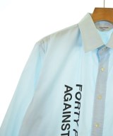 FORTY PERCENT AGAINST RIGHTS（フォーティーパーセントアゲインストライツ）カジュアルシャツ 青 サイズ:M メンズ/2200639877082