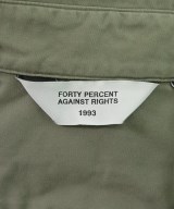 FORTY PERCENT AGAINST RIGHTS（フォーティーパーセントアゲインストライツ）カジュアルシャツ カーキ サイズ:S メンズ/2200640650087