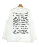 FORTY PERCENT AGAINST RIGHTS カジュアルシャツ