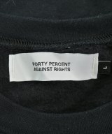 FORTY PERCENT AGAINST RIGHTS（フォーティーパーセントアゲインストライツ）スウェット 黒 サイズ:L メンズ/2200604348098