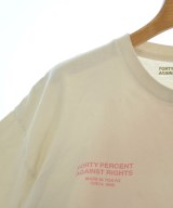 FORTY PERCENT AGAINST RIGHTS（フォーティーパーセントアゲインストライツ）Tシャツ・カットソー 白 サイズ:L メンズ/2200674049093