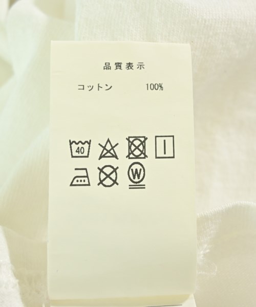FORTY PERCENT AGAINST RIGHTS（フォーティーパーセントアゲインストライツ）Tシャツ・カットソー 白 サイズ:M メンズ/2200699196093