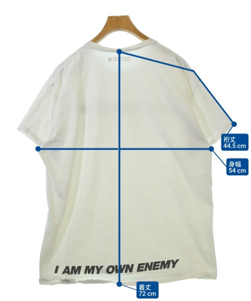 FORTY PERCENT AGAINST RIGHTS（フォーティーパーセントアゲインストライツ）Tシャツ・カットソー 白 サイズ:L メンズ/2200659852083