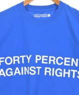 FORTY PERCENT AGAINST RIGHTS（フォーティーパーセントアゲインストライツ）Tシャツ・カットソー 青 サイズ:M メンズ/2200712995160