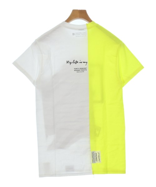 FORTY PERCENT AGAINST RIGHTS（フォーティーパーセントアゲインストライツ）Tシャツ・カットソー 白 サイズ:S メンズ/2200669994155