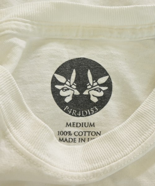 PARADIS3（パラダイス）Tシャツ・カットソー 白 サイズ:M メンズ/2200691782102