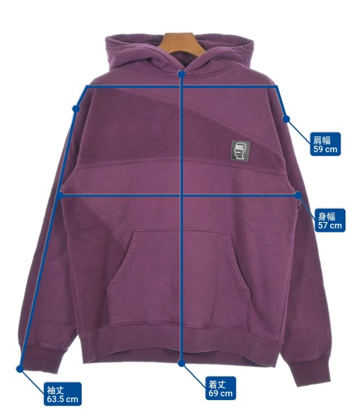 BRAIN DEAD（ブレインデッド）パーカー 紫 サイズ:M メンズ/2200620617123
