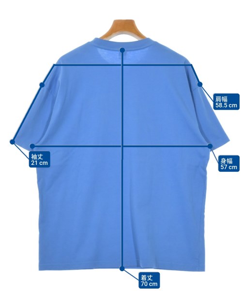 BRAIN DEAD（ブレインデッド）Tシャツ・カットソー 青 サイズ:L メンズ/2200540924318