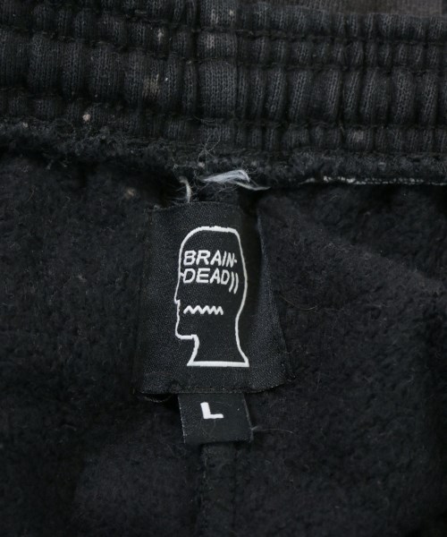 BRAIN DEAD（ブレインデッド）スウェットパンツ 黒 サイズ:L メンズ/2200674352032