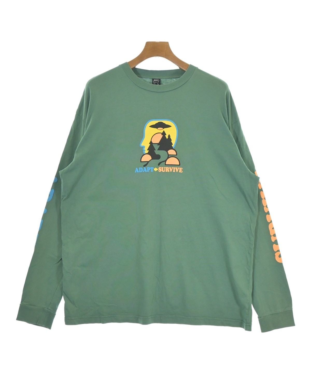 BRAIN DEAD（ブレインデッド）Tシャツ・カットソー 緑 サイズ:L メンズ