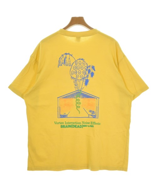 BRAIN DEAD（ブレインデッド）Tシャツ・カットソー 黄 サイズ:L メンズ/2200676016123