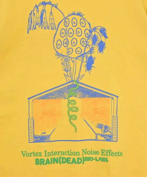 BRAIN DEAD（ブレインデッド）Tシャツ・カットソー 黄 サイズ:L メンズ/2200676016123