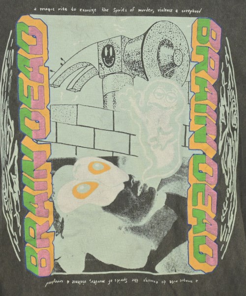 BRAIN DEAD（ブレインデッド）Tシャツ・カットソー グレー サイズ:XL メンズ/2200694174218