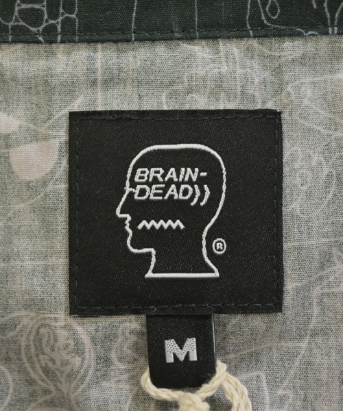 BRAIN DEAD（ブレインデッド）カジュアルシャツ 緑 サイズ:M メンズ/2200715884249