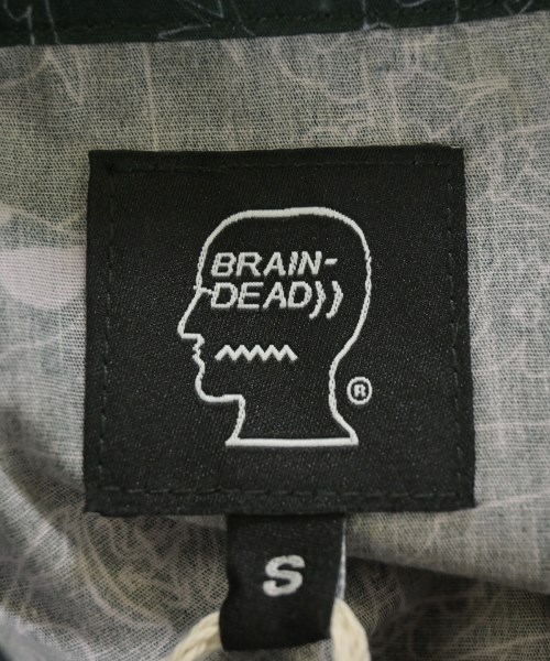 BRAIN DEAD（ブレインデッド）カジュアルシャツ 緑 サイズ:S メンズ/2200715884256