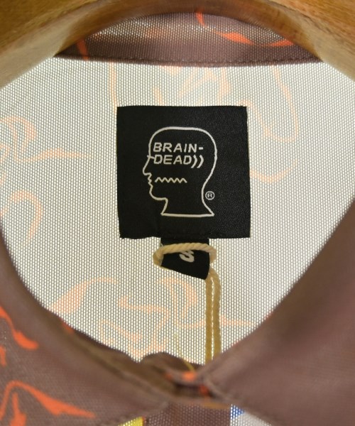 BRAIN DEAD（ブレインデッド）カジュアルシャツ 茶 サイズ:S レディース/2200715884270