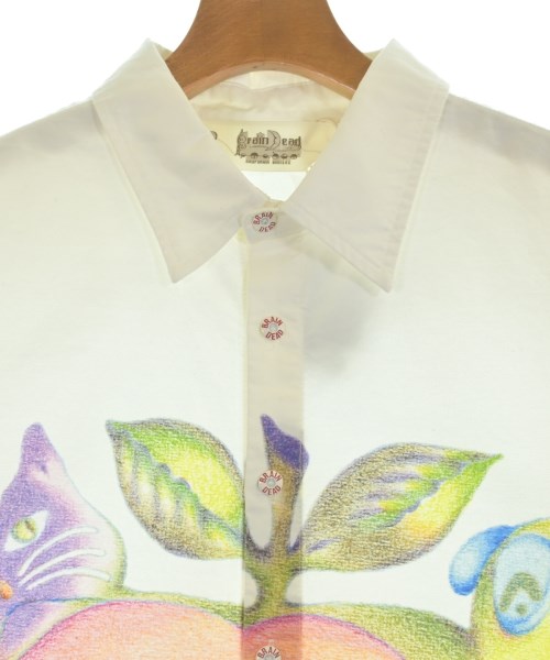 BRAIN DEAD（ブレインデッド）カジュアルシャツ 白 サイズ:S メンズ/2200649191079