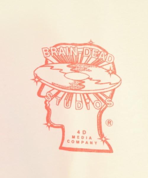 BRAIN DEAD（ブレインデッド）Tシャツ・カットソー 白 サイズ:L メンズ/2200705991049