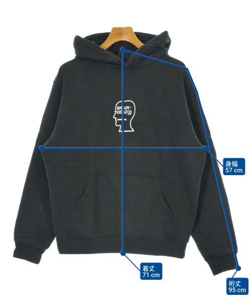 BRAIN DEAD（ブレインデッド）パーカー 黒 サイズ:M メンズ/2200662587149