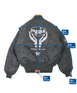 BRAIN DEAD（ブレインデッド）ミリタリーブルゾン 黒 サイズ:L メンズ/2200665198014