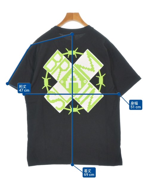 BRAIN DEAD（ブレインデッド）Tシャツ・カットソー 黒 サイズ:M メンズ/2200665656330