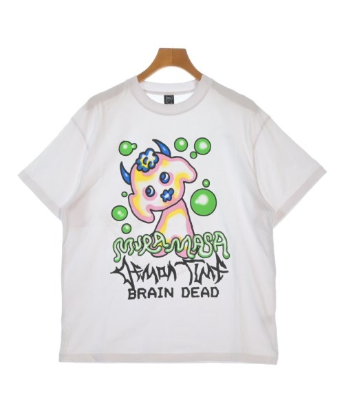 BRAIN DEAD(ブレインデッド)Tシャツ・カットソー 白 サイズ:M/2200665656385