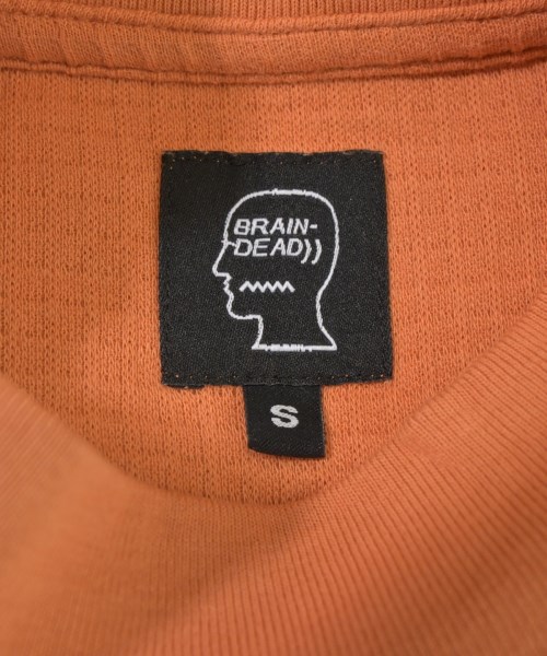 BRAIN DEAD（ブレインデッド）Tシャツ・カットソー オレンジ サイズ:S メンズ/2200665656408