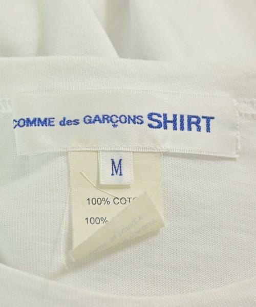 COMME des GARCONS SHIRT（コムデギャルソンシャツ）Tシャツ・カットソー 白 サイズ:M メンズ/2200686101055