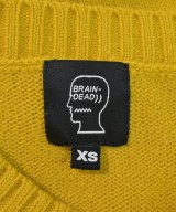 BRAIN DEAD（ブレインデッド）ニット・セーター 黄 サイズ:XS メンズ/2200686152057
