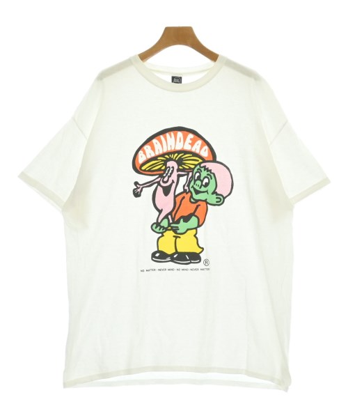 BRAIN DEAD(ブレインデッド)Tシャツ・カットソー 白 サイズ:L/2200678959152