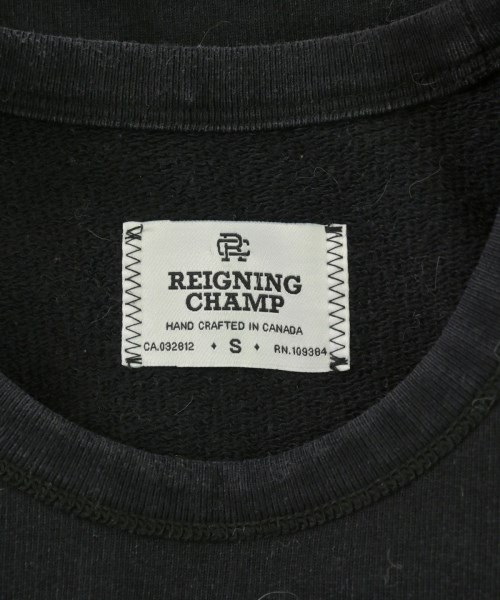 REIGNING CHAMP（レイニングチャンプ）スウェット 黒 サイズ:S メンズ/2200691927268