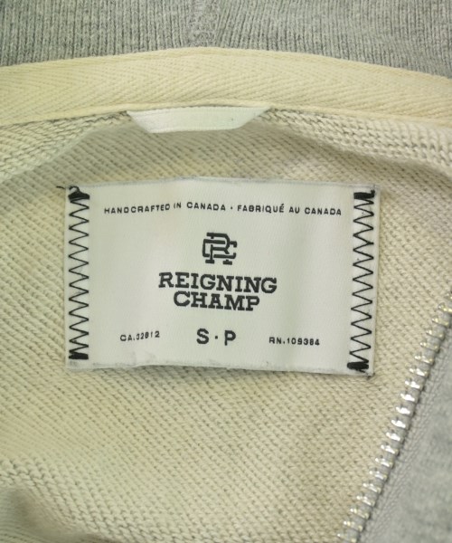 REIGNING CHAMP（レイニングチャンプ）パーカー グレー サイズ:S メンズ/2200691927282