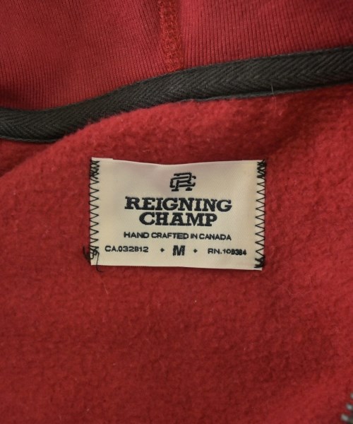 REIGNING CHAMP（レイニングチャンプ）パーカー 赤 サイズ:M メンズ/2200691927299