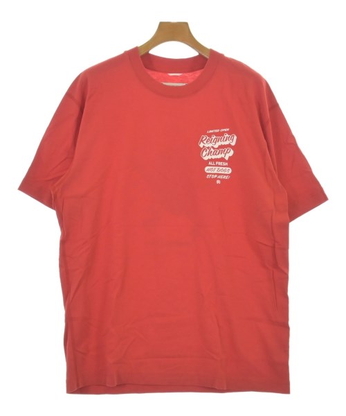 REIGNING CHAMP(レイニングチャンプ)Tシャツ・カットソー 赤 サイズ:L/2200703294067