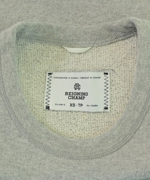 REIGNING CHAMP（レイニングチャンプ）スウェット グレー サイズ:XS メンズ/2200701812010