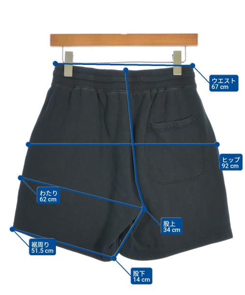 REIGNING CHAMP（レイニングチャンプ）ショートパンツ 黒 サイズ:S メンズ/2200705331067