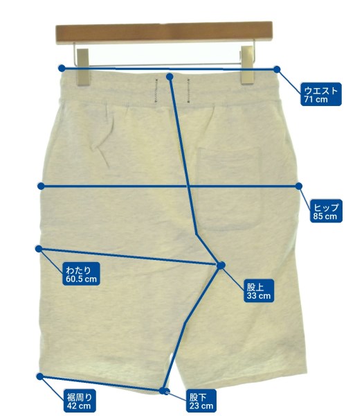 REIGNING CHAMP（レイニングチャンプ）ショートパンツ グレー サイズ:S メンズ/2200720471410
