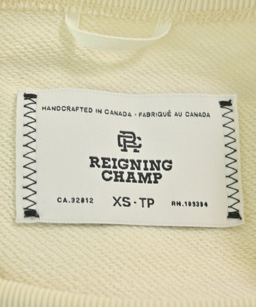 REIGNING CHAMP（レイニングチャンプ）スウェット 白 サイズ:XS レディース/2200683683035