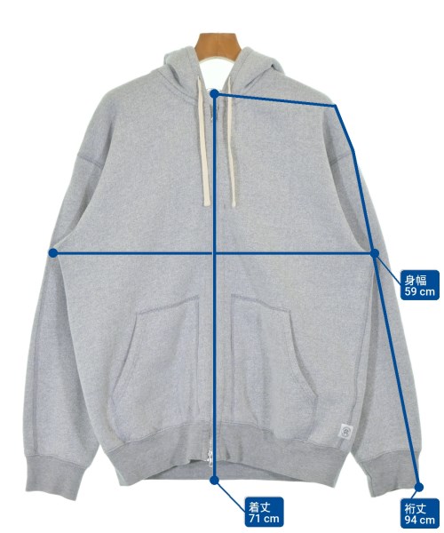 REIGNING CHAMP（レイニングチャンプ）パーカー グレー サイズ:L メンズ/2200688197049